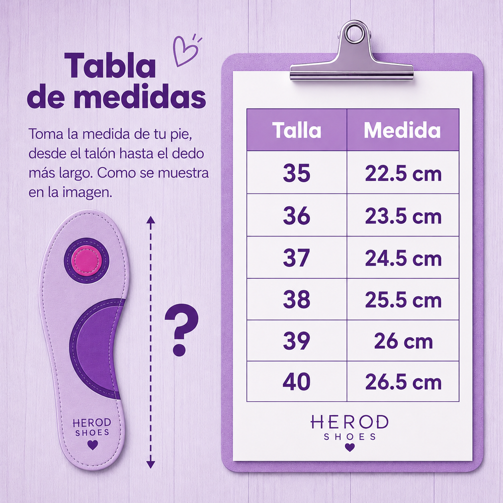 Guía de tallas
